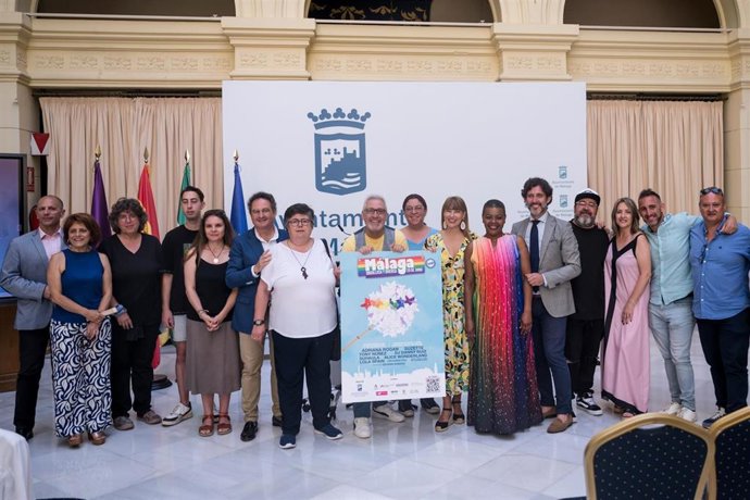 Presentación de los actos del Día del Orgullo LGTBI en Málaga