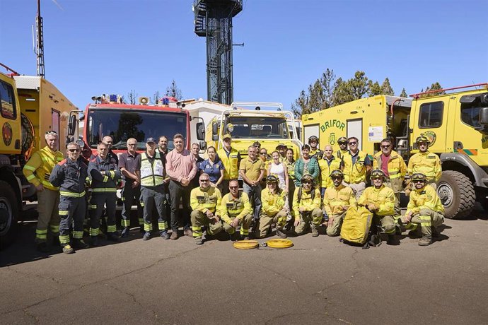 Presentación del Operativo Brifor de Prevención y Extinción de Incendios Forestales en la zona de El Gaitero