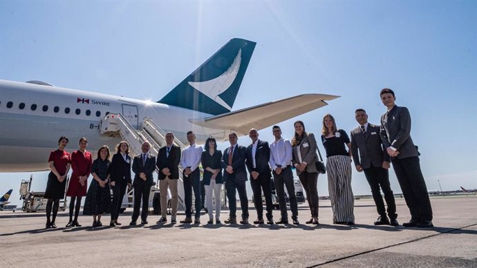 La aerolínea Cathay Pacific recupera la ruta entre Barcelona y Hong Kong tras la pandemia