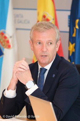 Rueda preside la reunión del Consello de la Xunta. 