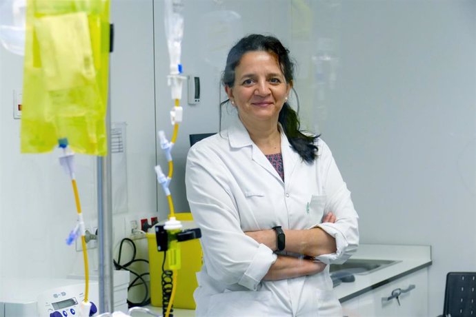 La  jefa de la Unidad de Investigación del Servicio de Oncología del Hospital Universitario Quirónsalud Madrid, Belén Rubio.