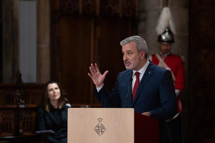 Archivo - El alcalde de Barcelona, Jaume Collboni, el 29 de abril de 2024, en Barcelona, Catalunya (España).