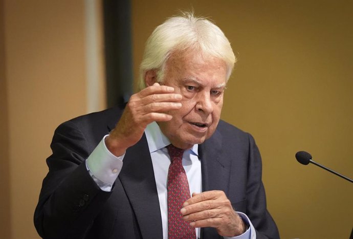 El expresidente del Gobierno Felipe González 