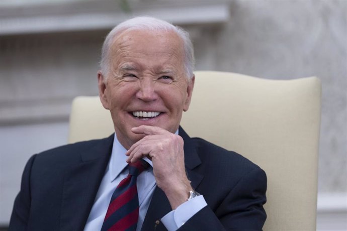 El presidente de EEUU, Joe Biden, durante una reunión con el secretario general de la OTAN, Jens Stoltenberg, en la Casa Blanca (archivo)