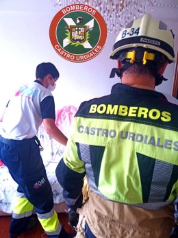 Herido con quemaduras tras una explosión eléctrica en una vivienda de Castro Urdiales