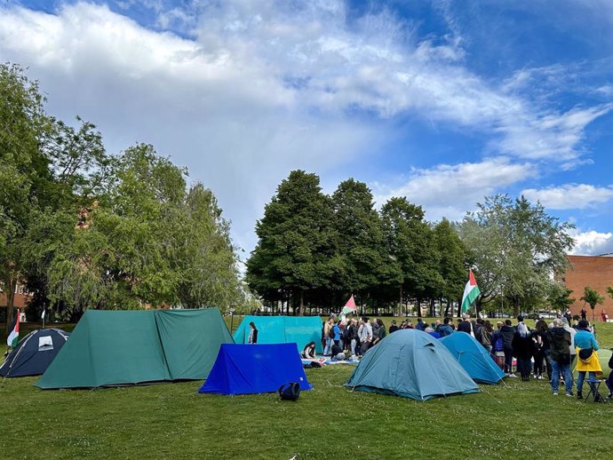 Acampada por Palestina