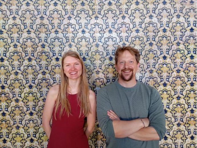 Julie Klepstad y Luciano Marcon, autores del trabajo.