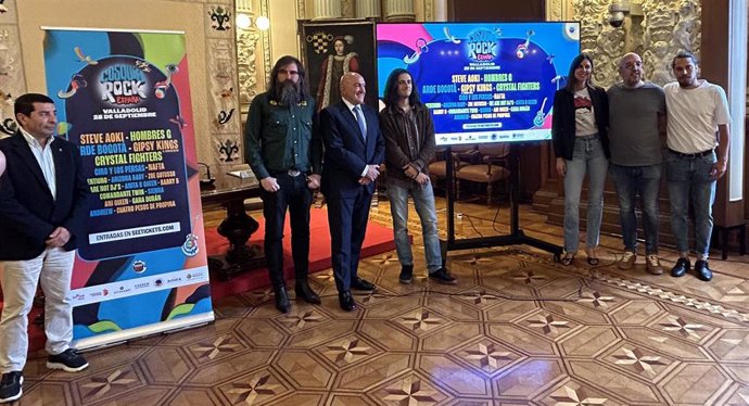 Presentación del Cosquin Rock España, en Valladolid.