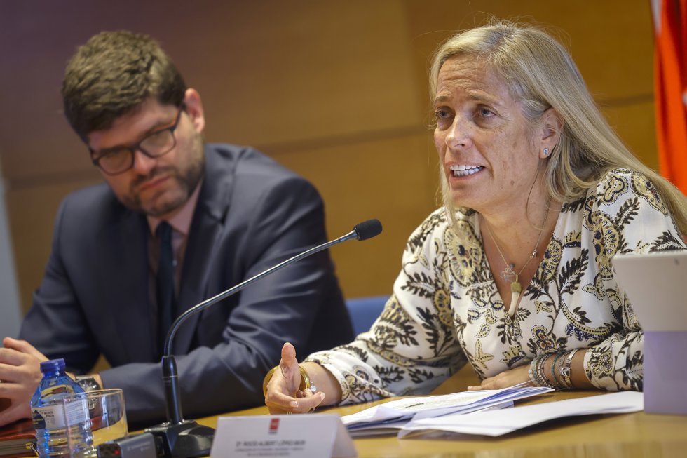 Rocío Albert, consejera de Economía, Hacienda y Empleo de la Comunidad de Madrid