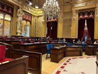 Los diputados del PSIB abandonan el pleno al comenzar el debate de las conclusiones de la comisión de las mascarillas