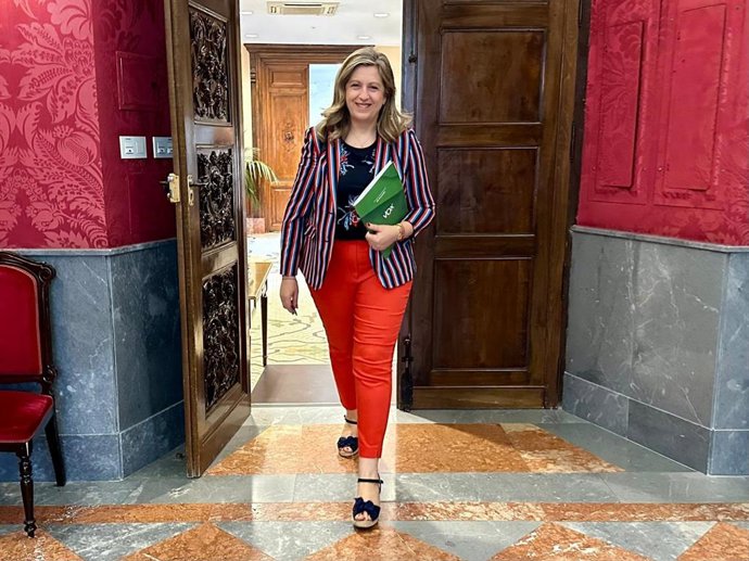 La portavoz municipal de Vox en Granada, Beatriz Sánchez Agustino