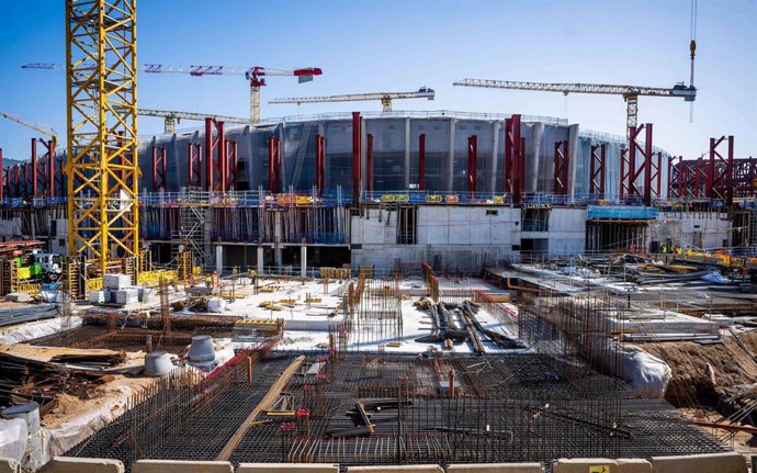 Primer año de obras en el nuevo Spotify Camp Nou, estadio del FC Barcelona