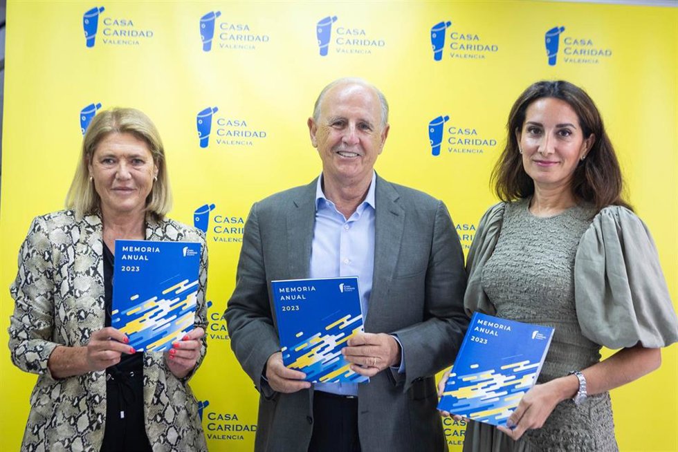 Presentación de su Memoria Anual de Actividad de 2023 de Casa Caridad