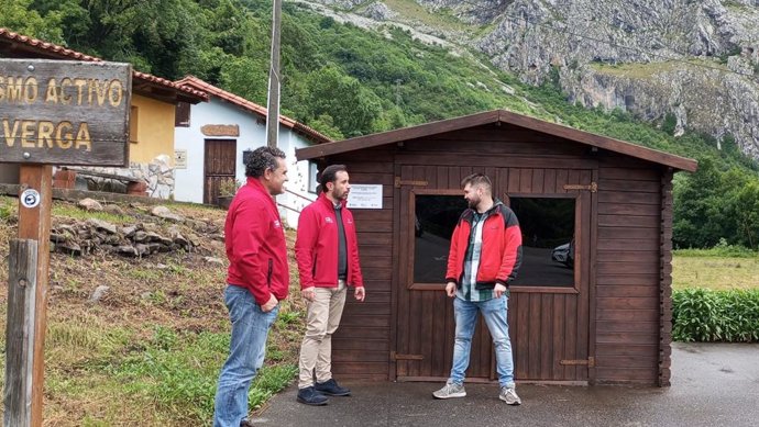 Punto de información de la reserva.