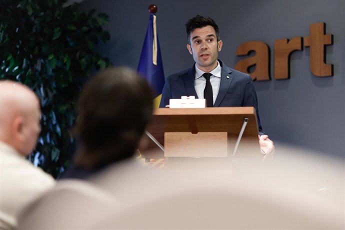 Forné durante su intervención en las jornadas