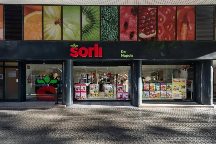 Archivo - Tienda física de Sorli en Barcelona.