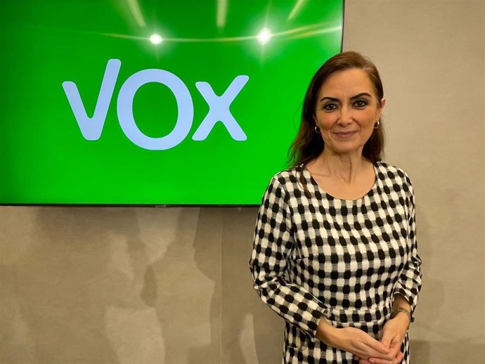 La portavoz de Vox en la Diputación de Córdoba, Yolanda Almagro.