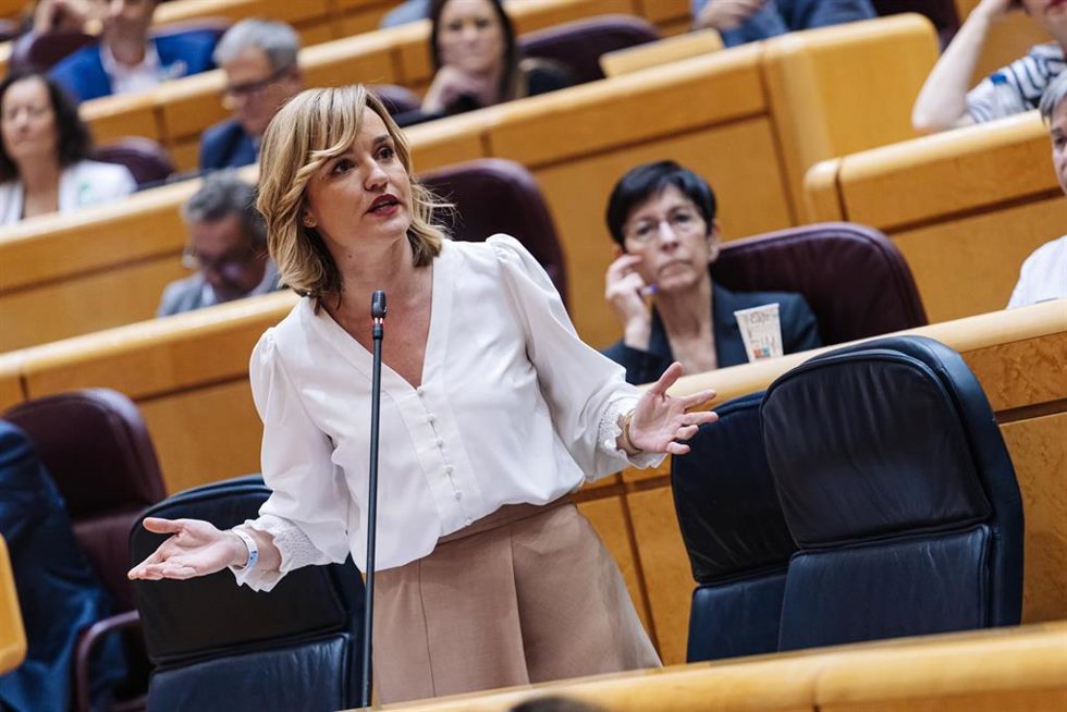 La ministra de Educación, Formación Profesional y Deportes, Pilar Alegría,