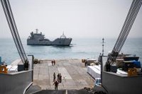 El Pentágono "espera" que el muelle temporal de Gaza vuelva a estar operativo esta semana