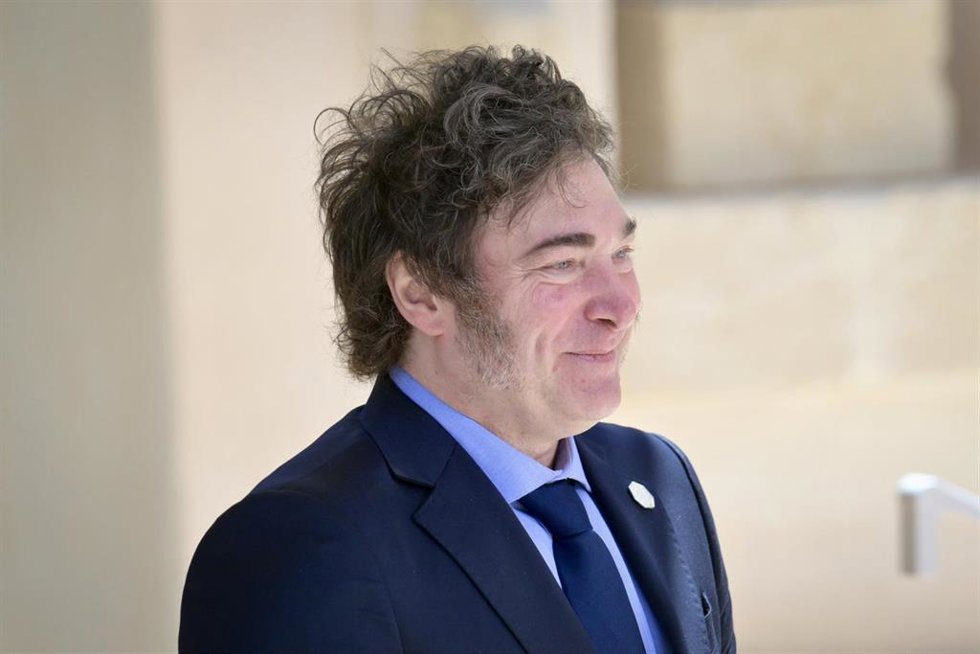 El presidente de Argentina, Javier Milei