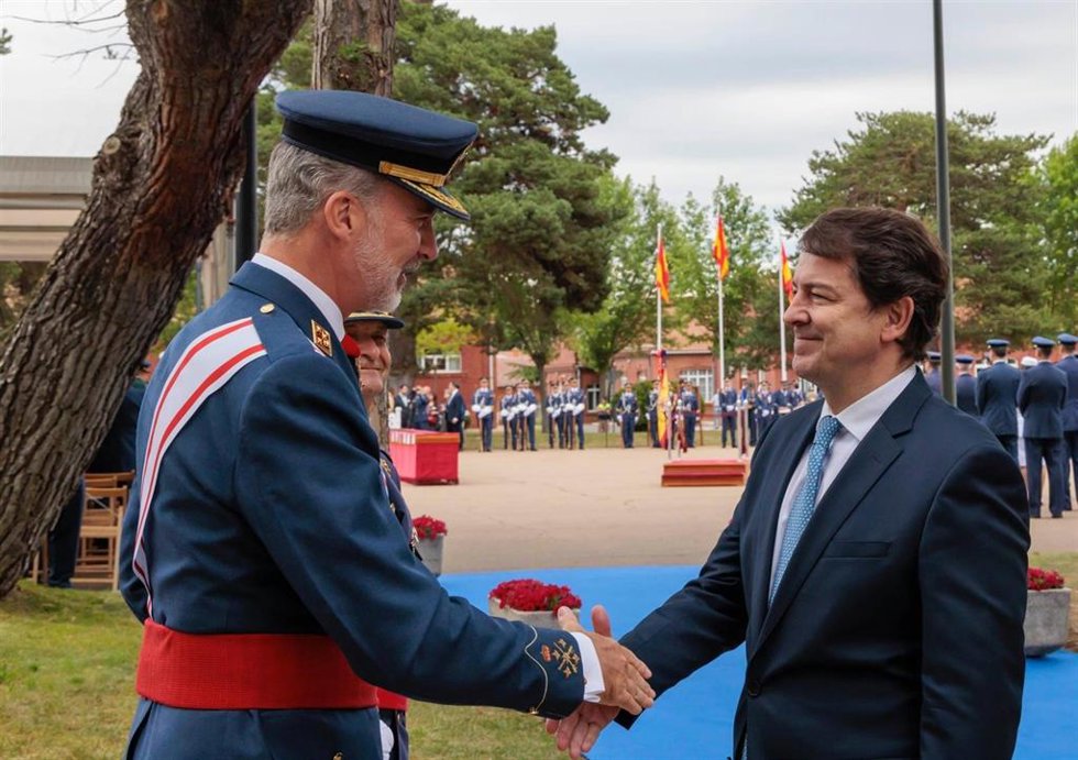Foto publicada por Fernández Mañueco en el décimo aniversario del reinado de Felipe VI