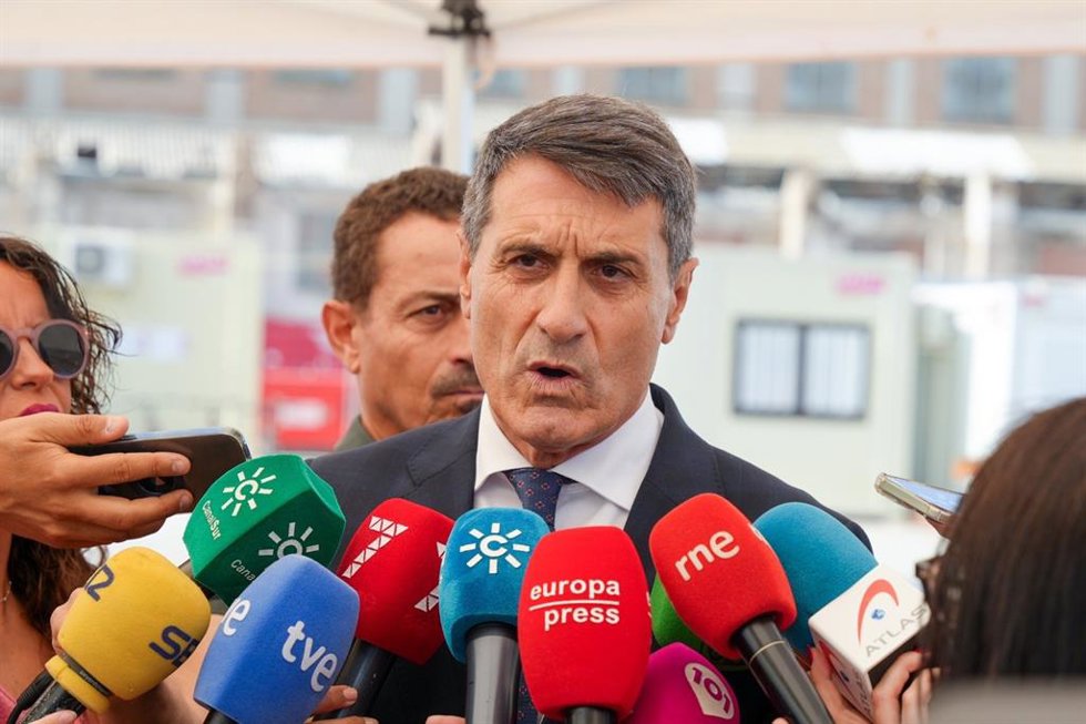 El delegado del Gobierno de España en Andalucía, Pedro Fernández