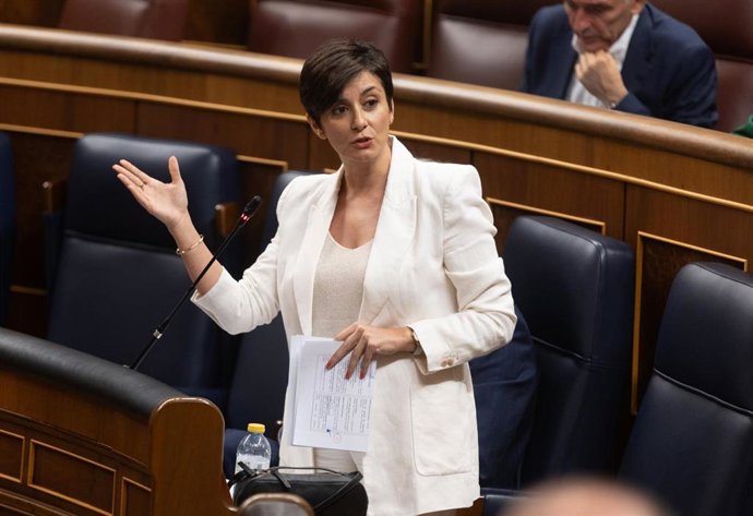 La ministra de Vivienda, Isabel Rodríguez. 