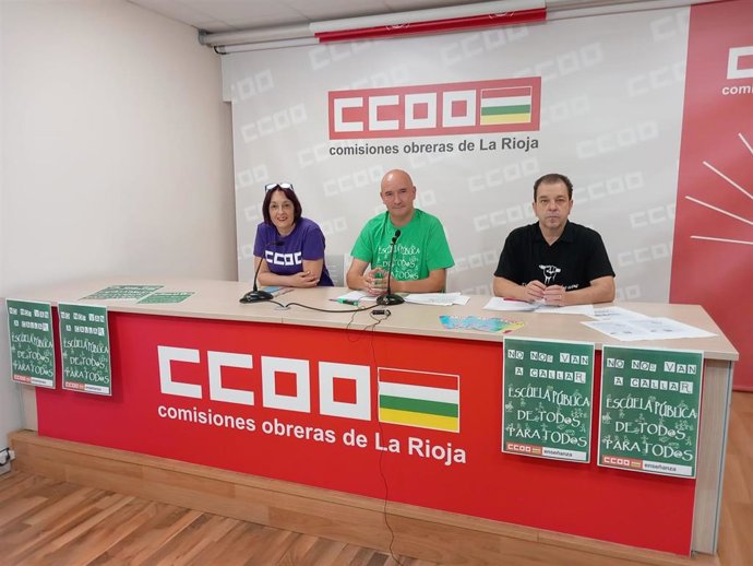CCOO "suspende" a Galiana en la gestión educativa y le manda "deberes" para que acabe con "su política privatizadora"