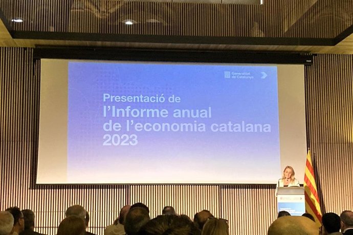 La consellera de Economía y Hacienda de la Generalitat, Natàlia Mas.