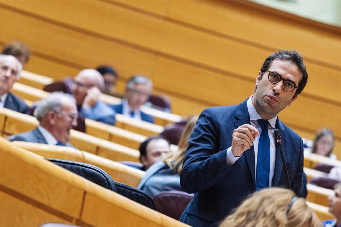 El ministro de Economía, Comercio y Empresa, Carlos Cuerpo. 