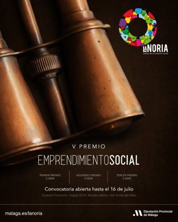 La Diputación de Málaga convoca el V Premio de Emprendimiento Social