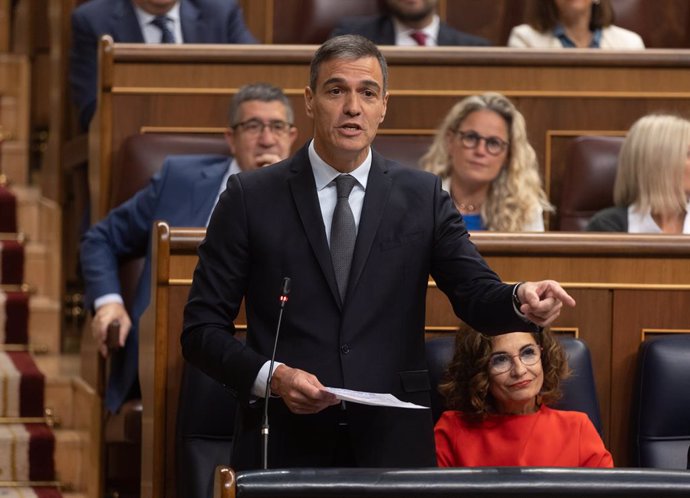 El presidente del Gobierno, Pedro Sánchez.