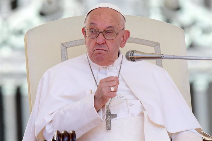 El Papa en una de las audiencias generales