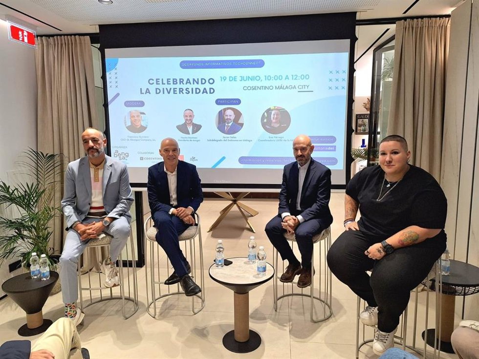 El subdelegado del Gobierno en Málaga, Javier Salas, participa en el desayuno informativo 'Celebrando la diversidad' organizado por 'La Crónica Digital'