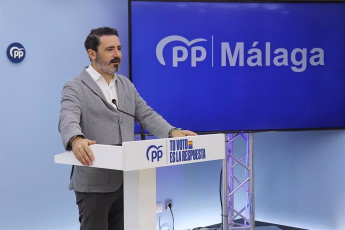 El secretario general del PP de Málaga, José Ramón Carmona, en una imagen de archivo