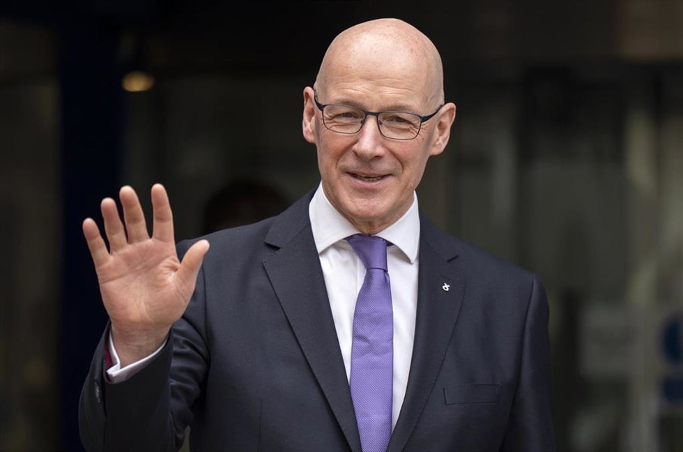 Archivo - John Swinney, ministro principal de Escocia