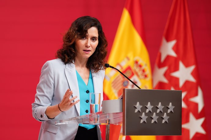 Isabel Díaz Ayuso, presidenta de la Comunidad de Madrid