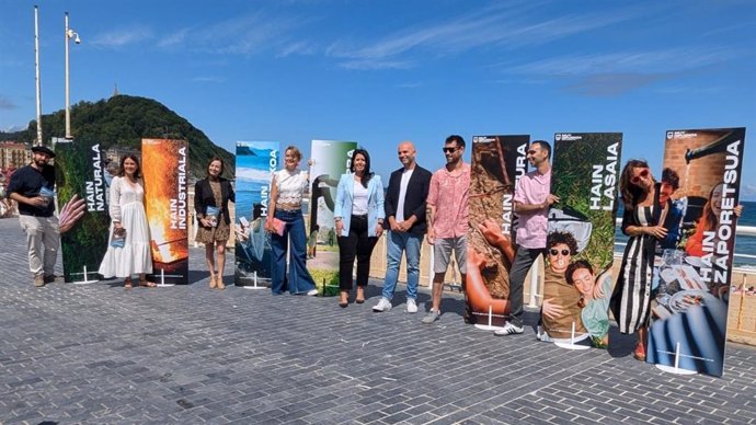 Presentación de la nueva campaña turística de Gipuzkoa '#MuyEmbajadoras'