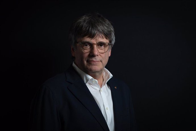 Archivo - El expresidente de la Generalitat de Cataluña y candidato de Junts a las elecciones catalanas, Carles Puigdemont, posa para Europa Press, a 26 de abril de 2024, en Argelès (Francia).