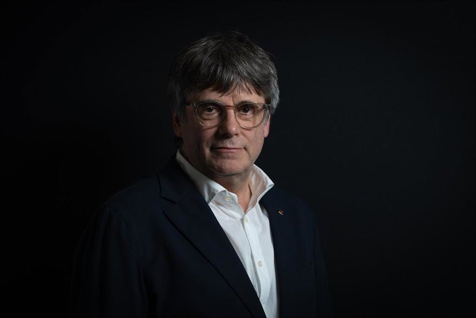 Archivo - El expresidente de la Generalitat de Cataluña y candidato de Junts a las elecciones catalanas, Carles Puigdemont, posa para Europa Press, a 26 de abril de 2024, en Argels (Francia).