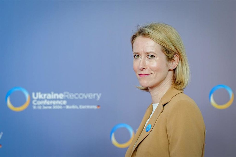 Kaja Kallas, primera ministra de Estonia