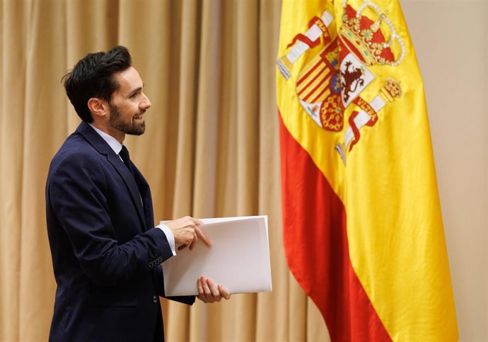 Archivo - El secretario de Estado de Seguridad, Rafael Pérez, a su llegada a una comisión de Interior