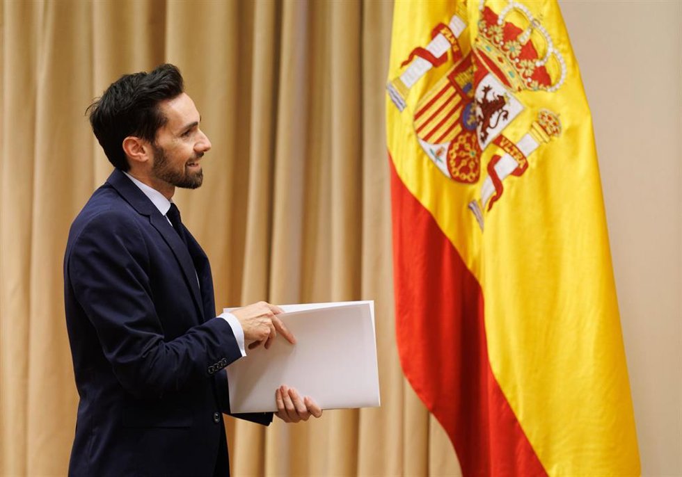 Archivo - El secretario de Estado de Seguridad, Rafael Pérez, a su llegada a una comisión de Interior