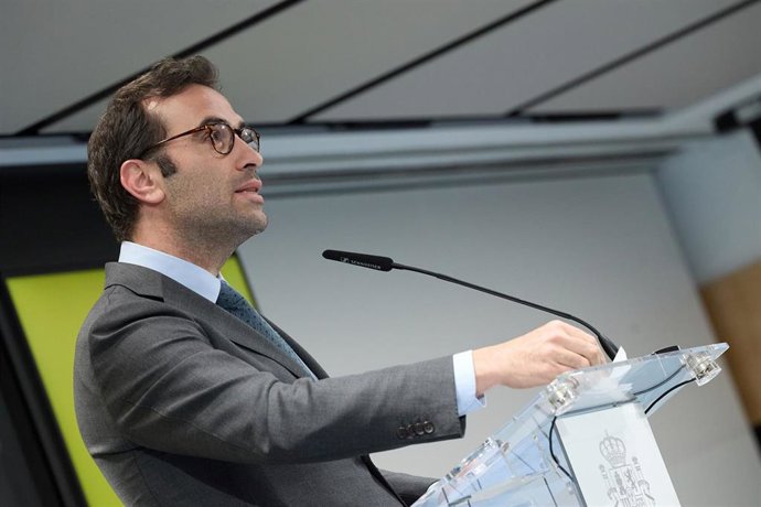 El ministro de Economía, Comercio y Empresa, Carlos Cuerpo