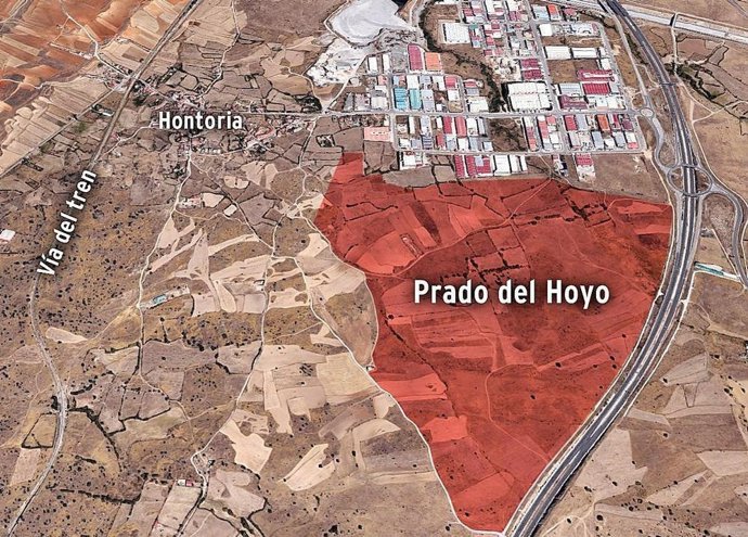 Infografía Del Proyecto 'Prado Del Hoyo', En Las Afueras De Segovia, Junto Al Polígono Industrial De Hontoria