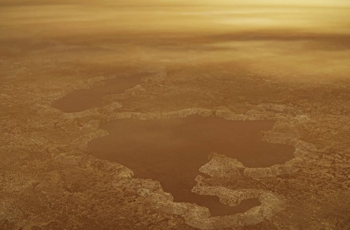 La superficie de Titán