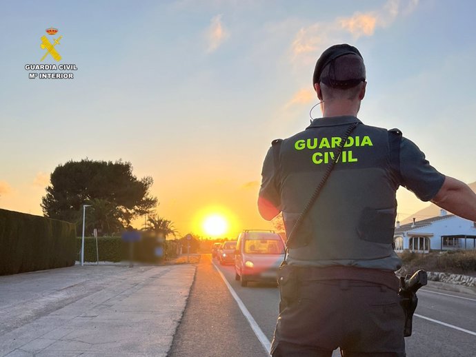 Imagen de archivo de un agente de la Guardia Civil.