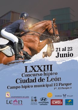 Cartel del Concurso Hípico Ciudad de León