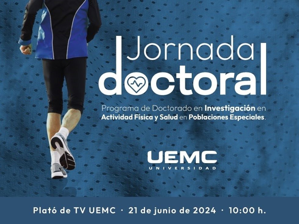 Cartel de las Jornadas Doctorales de la UEMC