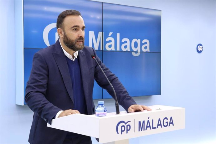 Archivo - El diputado nacional por el PP de Málaga Mario Cortés en una imagen de archivo